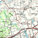 United States Geological Survey Big Spring, TX (1954, 250000-Scale) digital map