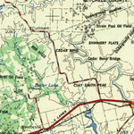 United States Geological Survey Big Spring, TX (1958, 250000-Scale) digital map