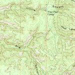 United States Geological Survey Big Springs, AZ (1958, 62500-Scale) digital map