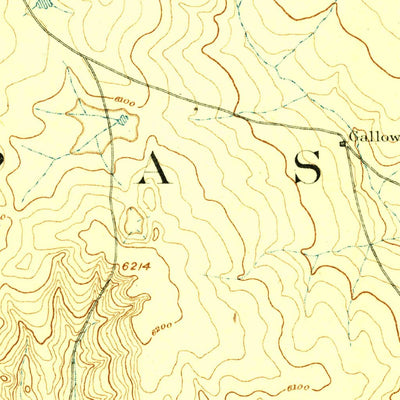 United States Geological Survey Big Springs, CO (1893, 125000-Scale) digital map