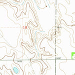 United States Geological Survey Big Springs NE, NE (1971, 24000-Scale) digital map
