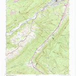 United States Geological Survey Big Stone Gap, VA (1957, 24000-Scale) digital map