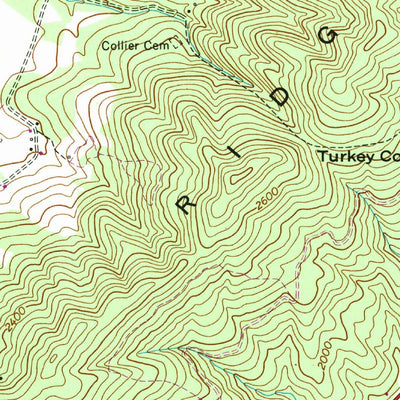United States Geological Survey Big Stone Gap, VA (1957, 24000-Scale) digital map