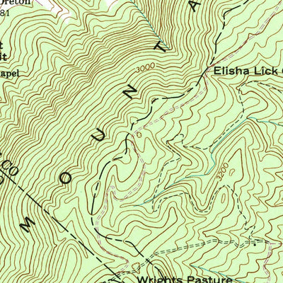United States Geological Survey Big Stone Gap, VA (1957, 24000-Scale) digital map