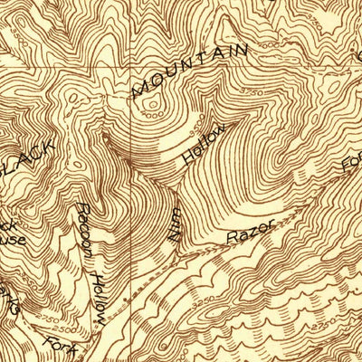 United States Geological Survey Big Stone Gap, VA-KY (1926, 48000-Scale) digital map