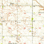 United States Geological Survey Big Stone Lake, MN-SD (1954, 62500-Scale) digital map