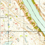United States Geological Survey Big Stone Lake, MN-SD (1954, 62500-Scale) digital map