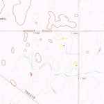 United States Geological Survey Big Stone Lake SW, SD (1971, 24000-Scale) digital map