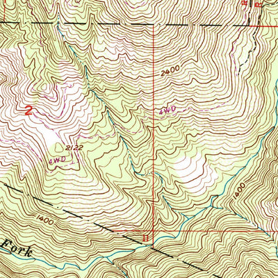 United States Geological Survey Big Sur, CA (1956, 24000-Scale) digital map
