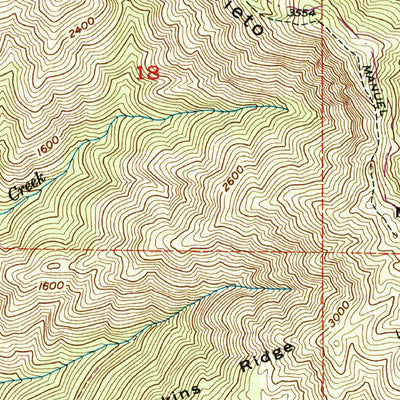 United States Geological Survey Big Sur, CA (1956, 24000-Scale) digital map