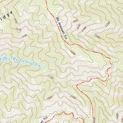 United States Geological Survey Big Sur, CA (2021, 24000-Scale) digital map