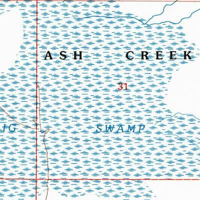 United States Geological Survey Big Swamp, CA (1993, 24000-Scale) digital map