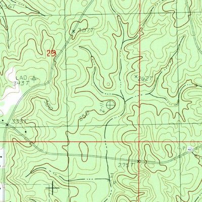 United States Geological Survey Big Swamp, MS (1983, 24000-Scale) digital map