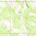 United States Geological Survey Big Table Mountain, ID-MT (1968, 24000-Scale) digital map