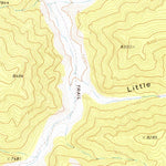 United States Geological Survey Big Ten Peak East, NV (1971, 24000-Scale) digital map