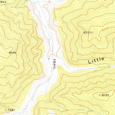 United States Geological Survey Big Ten Peak East, NV (1971, 24000-Scale) digital map