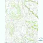 United States Geological Survey Big Trails, WY (1966, 24000-Scale) digital map