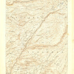 United States Geological Survey Big Trees, CA (1894, 125000-Scale) digital map