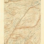 United States Geological Survey Big Trees, CA (1901, 125000-Scale) digital map