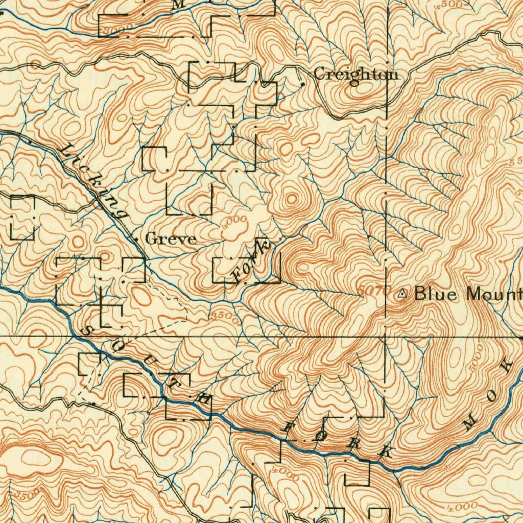 Big Trees, CA (1901, 125000-Scale) Map by United States Geological ...