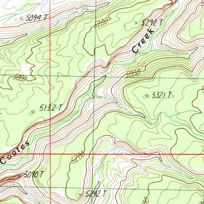 United States Geological Survey Big Triangle, UT (1985, 24000-Scale) digital map