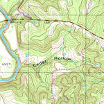 United States Geological Survey Big Valley North, TX (1980, 24000-Scale) digital map