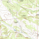 United States Geological Survey Big Wall East, MT (1986, 24000-Scale) digital map