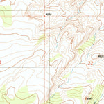 United States Geological Survey Big Water, UT-AZ (1981, 24000-Scale) digital map