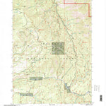 United States Geological Survey Big Weasel Springs, OR (1998, 24000-Scale) digital map