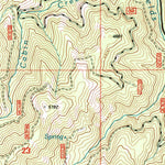 United States Geological Survey Big Weasel Springs, OR (1998, 24000-Scale) digital map