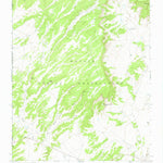 United States Geological Survey Big Willow Spring Canyon, AZ (1972, 24000-Scale) digital map