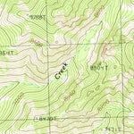 United States Geological Survey Big Windy Peak, ID (1987, 24000-Scale) digital map