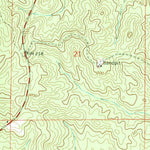 United States Geological Survey Bigbee, AL (1971, 24000-Scale) digital map