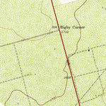 United States Geological Survey Bigby Corner, TX (1973, 24000-Scale) digital map