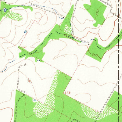United States Geological Survey Bigfoot, TX (1964, 24000-Scale) digital map