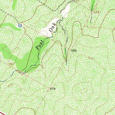 United States Geological Survey Bigfoot, TX (1964, 24000-Scale) digital map