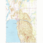 United States Geological Survey Bigfork, MT (1991, 24000-Scale) digital map