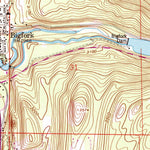 United States Geological Survey Bigfork, MT (1991, 24000-Scale) digital map