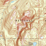 United States Geological Survey Bigfork, MT (1991, 24000-Scale) digital map