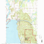 United States Geological Survey Bigfork, MT (1994, 24000-Scale) digital map