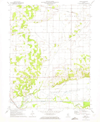 United States Geological Survey Biggs, IL (1971, 24000-Scale) digital map