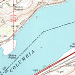 United States Geological Survey Biggs Junction, OR-WA (1994, 24000-Scale) digital map