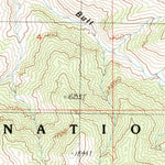 United States Geological Survey Bighorn Basin, CA (1984, 24000-Scale) digital map