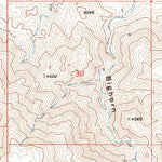 United States Geological Survey Bighorn Canyon, CA (1972, 24000-Scale) digital map