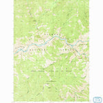 United States Geological Survey Bighorn Crags, ID (1991, 24000-Scale) digital map