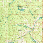 United States Geological Survey Bighorn Crags, ID-MT (1982, 100000-Scale) digital map