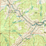 United States Geological Survey Bighorn Crags, ID-MT (1982, 100000-Scale) digital map