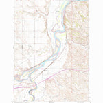 United States Geological Survey Bighorn, MT (1960, 24000-Scale) digital map