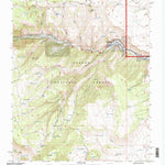 United States Geological Survey Bighorn Peak, NM-CO (1995, 24000-Scale) digital map