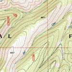 United States Geological Survey Bighorn Peak, NM-CO (1995, 24000-Scale) digital map